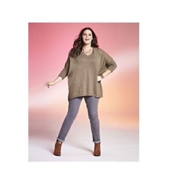 JEFFREY & PAULA SLIM LEG JEANS - GREY SIZE 16W (NEW WITH TAGS) - Picture 3 of 4